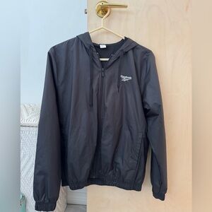 Reebok Women’s Black Windbreaker Jacket
